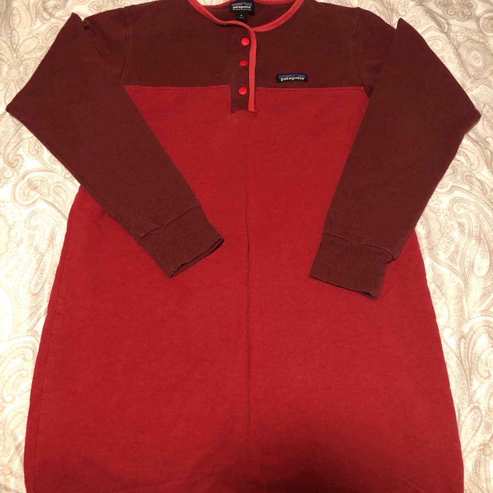 Patagonia Ahnya Henley Dress size Medium